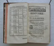 L’Histoire des sarrasins, l’exemplaire du chancelier d’Aguesseau (5/7) — OCKLEY (Simon) — Histoire