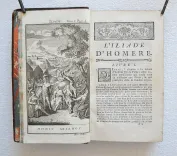 L’Iliade traduite en vers, avec des remarques & un discours sur Homère. (8/12) — HOMÈRE, 1772 — Litterature