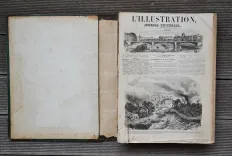 L’Illustration, journal universel (4/12) — [COLLECTIF].« L'Illustration sera, en un mot, un miroir fidèle où viendra se réfléchir, dans toute son activité merveilleuse et son agitation si variée, la vie de la société au dix-neuvième siècle. » (note des éditeurs), 1843 — Revues