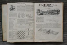 L’Illustration, journal universel (5/12) — [COLLECTIF].« L'Illustration sera, en un mot, un miroir fidèle où viendra se réfléchir, dans toute son activité merveilleuse et son agitation si variée, la vie de la société au dix-neuvième siècle. » (note des éditeurs), 1843 — Revues