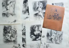 La leçon d’amour dans un parc (1/7) — BOYLESVE (René), 1951 — Curiosa