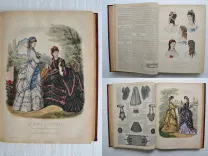 La Mode illustrée / Journal de la famille / Paraissant chaque dimanche. (8/11) — [COLLECTIF], 1872 — Mode