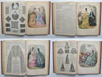 La Mode illustrée / Journal de la famille / Paraissant chaque dimanche. (9/11) — [COLLECTIF], 1872 — Mode