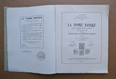 – La Tombe Basque – Recueil d’inscriptions funéraires et domestiques du Pays Basque Français (5/13) — COLAS (Louis), 1923 — Livres basques