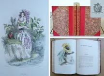 Les fleurs animées (1/14) — GRANVILLE, Jean Ignace Isidore Gérard, dit, 1847 — Illustres modernes