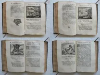 Les Métamorphoses, avec des explications à la fin de chaque fable. (11/12) — OVIDE, Publius Ovidius Naso, 1701 — Litterature