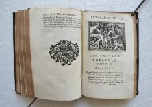 Les Métamorphoses, avec des explications à la fin de chaque fable. (6/12) — OVIDE, Publius Ovidius Naso, 1701 — Litterature