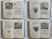 Les Métamorphoses, avec des explications à la fin de chaque fable. (8/12) — OVIDE, Publius Ovidius Naso, 1701 — Litterature