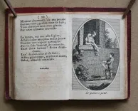Les plaisirs de la jeunesse, ou innocence & candeur. Calendrier pour l’année 1818 (9/9) — [MINUSCULE], 1818 — Livres-objets / Minuscules
