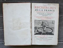 Les recherches de la France. (3/12) — PASQUIER (Étienne), 1643 — Histoire