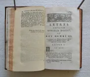 Lettres du cardinal d’Ossat, avec des notes historiques & politiques de Mr. Amelot de La Houssaie. (9/12) — OSSAT (Arnaud d'), 1697 — Histoire