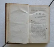 Lettres originales de Mirabeau, écrites du donjon de Vincennes, pendant les années 1777, 78, 79 et 80. (4/7) — MIRABEAU, Honoré Gabriel Riqueti (comte de ; 1749-1791), 1777 — Litterature
