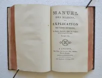 Manuel des marins, ou explication des termes de marine (7/12) — BOURDÉ de VILLEHUET (Jacques), 1773 — Voyages