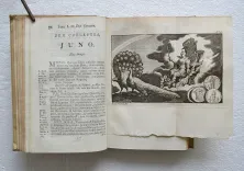 Pantheum mythicum, seu fabulosa deorum historia (6/11) — POMEY (François-Antoine), 1777 — Illustres anciens