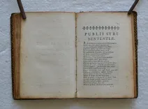 Phaedri fabulae, et Publii Syri sententiae (10/11) — PHÈDRE et PUBLILIUS SYRUS, 1729 — Belles reliures