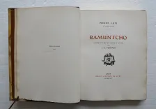 Ramuntcho. (3/15) — LOTI, Pierre, pseudonyme de Julien Viaud (1850-1923), 1922 — Livres basques