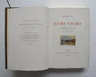 Ramuntcho. (3/7) — LOTI, Pierre, pseudonyme de Julien Viaud (1850-1923), 1908 — Livres basques