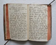 reliure de l’époque (5/10) — [MANUSCRIT RELIGIEUX] – 1739, 1739 — Manuscrits