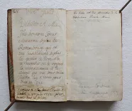 reliure de l’époque (9/10) — [MANUSCRIT RELIGIEUX] – 1739, 1739 — Manuscrits