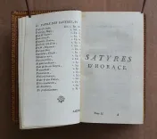 reliure du XIX° siècle (11/16) — HORACE, Quintus Horatius Flaccus, 1763 — Poesie