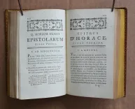 reliure du XIX° siècle (13/16) — HORACE, Quintus Horatius Flaccus, 1763 — Poesie