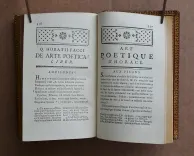 reliure du XIX° siècle (14/16) — HORACE, Quintus Horatius Flaccus, 1763 — Poesie