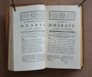 reliure du XIX° siècle (7/16) — HORACE, Quintus Horatius Flaccus, 1763 — Poesie