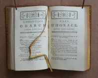 reliure du XIX° siècle (8/16) — HORACE, Quintus Horatius Flaccus, 1763 — Poesie