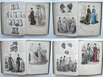 Revue de la Mode – Gazette de la famille (10/12) — REVUE DE LA MODE - 1877, 1877 — Mode