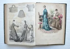 Revue de la Mode – Gazette de la famille (11/12) — REVUE DE LA MODE - 1877, 1877 — Mode