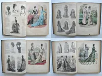 Revue de la Mode – Gazette de la famille (6/12) — REVUE DE LA MODE - 1877, 1877 — Mode
