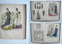 Revue de la Mode – Gazette de la famille (9/12) — REVUE DE LA MODE - 1877, 1877 — Mode