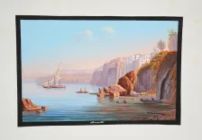 Souvenir de Naples (10/15) — [ALBUM de GOUACHES NAPOLITAINES], 1868 — Voyages