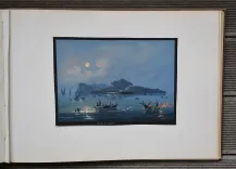 Souvenir de Naples (11/15) — [ALBUM de GOUACHES NAPOLITAINES], 1868 — Voyages