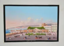 Souvenir de Naples (5/15) — [ALBUM de GOUACHES NAPOLITAINES], 1868 — Voyages
