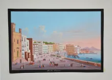 Souvenir de Naples (6/15) — [ALBUM de GOUACHES NAPOLITAINES], 1868 — Voyages