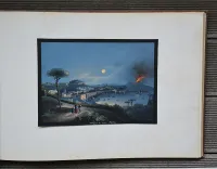 Souvenir de Naples (9/15) — [ALBUM de GOUACHES NAPOLITAINES], 1868 — Voyages