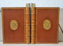 Œuvres choisies. Publiées avec préface, notes et tables par M. de Lescure. (1/4) — CHAMFORT (Sébastien-Roch Nicolas de), 1879 — Belles reliures