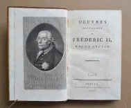 Œuvres de Frédéric II, roi de Prusse. Publiées du vivant de l’auteur (3/8) — FRÉDÉRIC II, roi de Prusse (dit le Grand), 1789 — Histoire