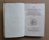 Œuvres de Frédéric II, roi de Prusse. Publiées du vivant de l’auteur (6/8) — FRÉDÉRIC II, roi de Prusse (dit le Grand), 1789 — Histoire
