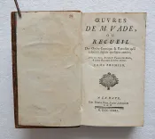 Œuvres, ou recueil des opéra-comique & parodies qu’il a donnés depuis quelques années. (3/12) — « Le Corneille des Halles » VADÉ (Jean-Joseph), 1771 — Musique