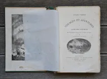 Voyages et aventures du capitaine Hatteras – Les anglais au pôle nord – Le désert de glace. (6/12) — VERNE (Jules), 1868 — Cartonnages