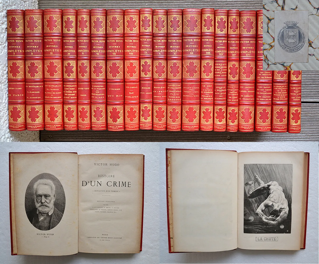 Œuvres complètes illustrées (1/10) — HUGO (Victor), 1880 — Illustres modernes