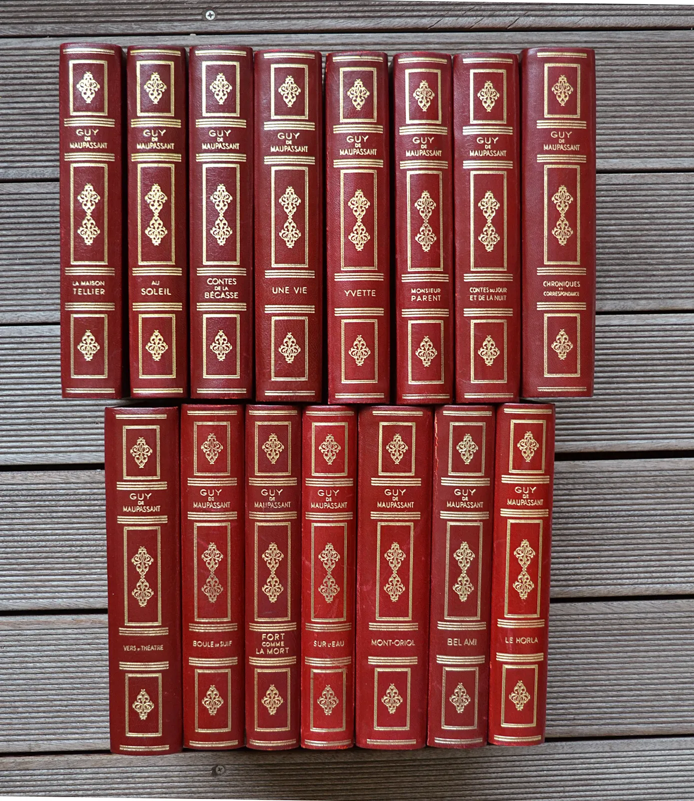 Œuvres complètes illustrées. (1/12) — MAUPASSANT (Guy de), 1934 — Illustres modernes