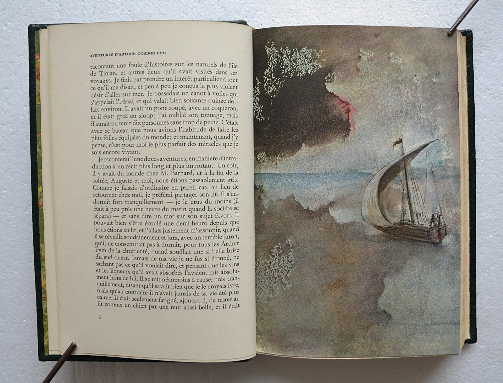 Œuvres imaginatives et poétiques complètes de Edgar Allan Poe. Présentées par Charles Moulin. Traduction de Charles Baudelaire (1/12) — POE (Edgar Allan), 1966 — Illustres modernes